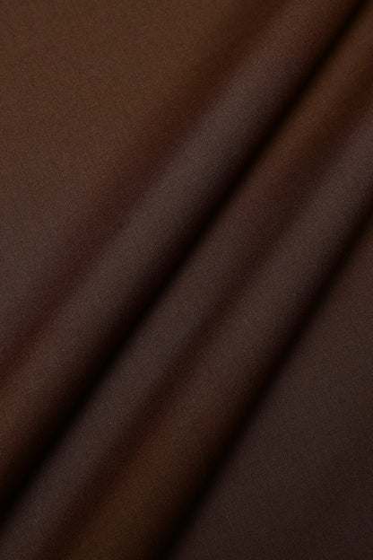 BROWN BLENDED UNSTITCHED KAMEEZ SHALWAR FABRIC