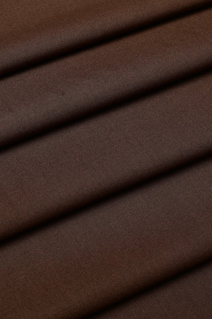 BROWN BLENDED UNSTITCHED KAMEEZ SHALWAR FABRIC