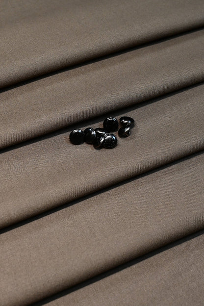 ESPRESSO BROWN UNSTITCHED KAMEEZ SHALWAR FABRIC