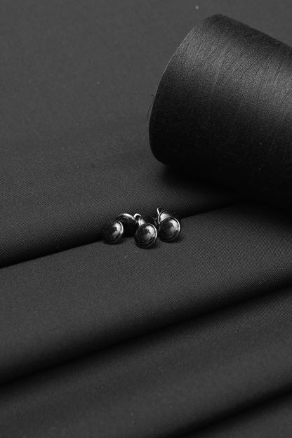 BlACK UNSTITCHED KAMEEZ SHALWAR FABRIC